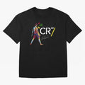 Cr7 Cristiano Ronaldo Signature Oversized T-Shirt Show Passion for the Stars of Global Football Passion for FIFA World Cup 2026, Built around CR7 and Messi, France, Football Passion, Legendary Performances, Festival Vibes and Supporter Community;