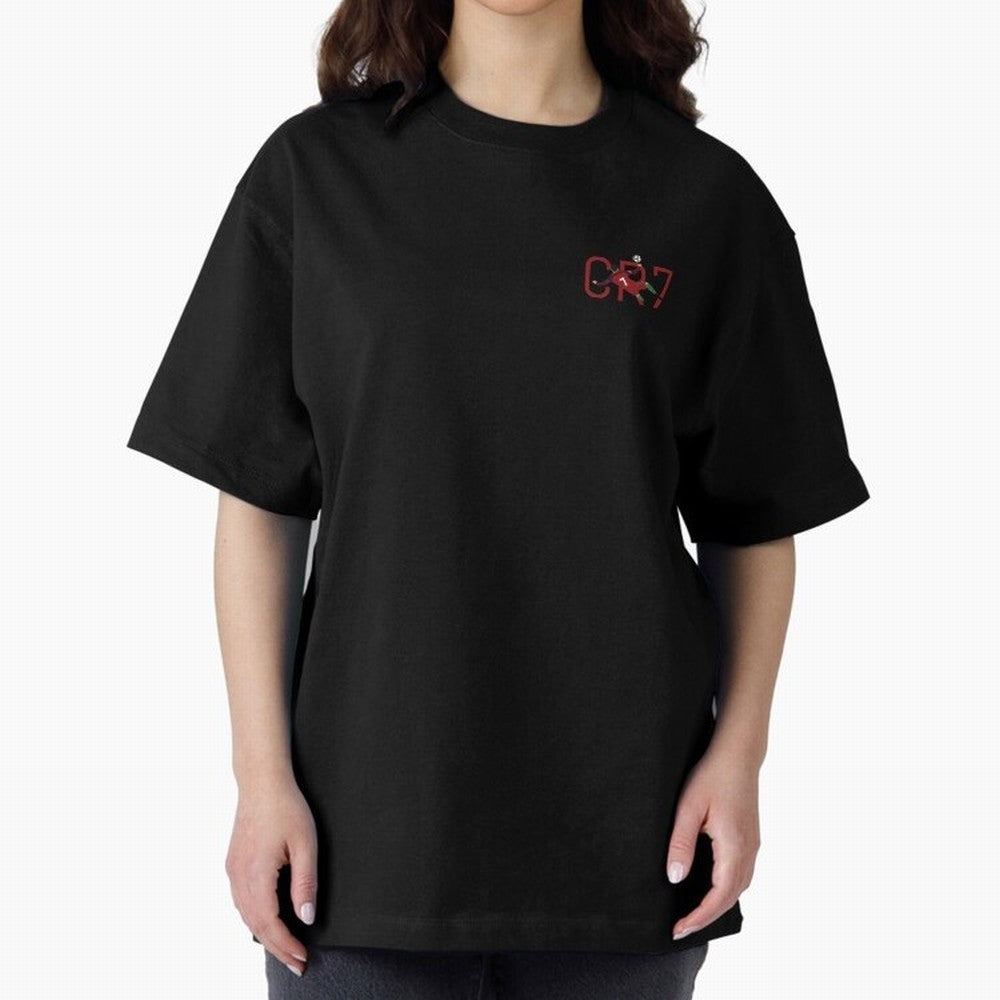Ronaldo Oversized T-Shirt Show Fan Pride Across FIFA World Cup 2026 Group Stage for Fans of Neymar, Haaland and Cristiano Ronaldo and Portugal, Spain and Germany, Bringing Football Festival Excitement, Trophy Ambitions, Country Rivalries and Star