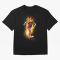 Ronaldo Wallpaper Oversized T-Shirt Remember Match Day Hype around FIFA World Cup 2026, Cristiano Ronaldo, Brazil, Portugal and Argentina, Classic Soccer Heritage, Championship Pressure, Fan Loyalty and International Pride; Made for Collectors Who