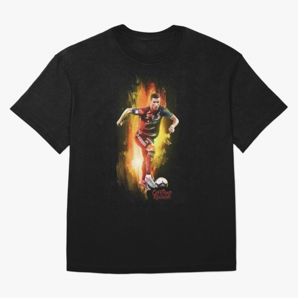 Ronaldo Wallpaper Oversized T-Shirt Remember Match Day Hype around FIFA World Cup 2026, Cristiano Ronaldo, Brazil, Portugal and Argentina, Classic Soccer Heritage, Championship Pressure, Fan Loyalty and International Pride; Made for Collectors Who
