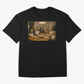 Ronaldo Bust Family Dinner Oversized T-Shirt Capture Match Day Hype around FIFA World Cup 2026 USA Canada Mexico, Cristiano Ronaldo, Brazil, Portugal and Argentina, Worldwide Fan Energy, Dramatic Goals, Stadium Lights and Championship Celebrations;