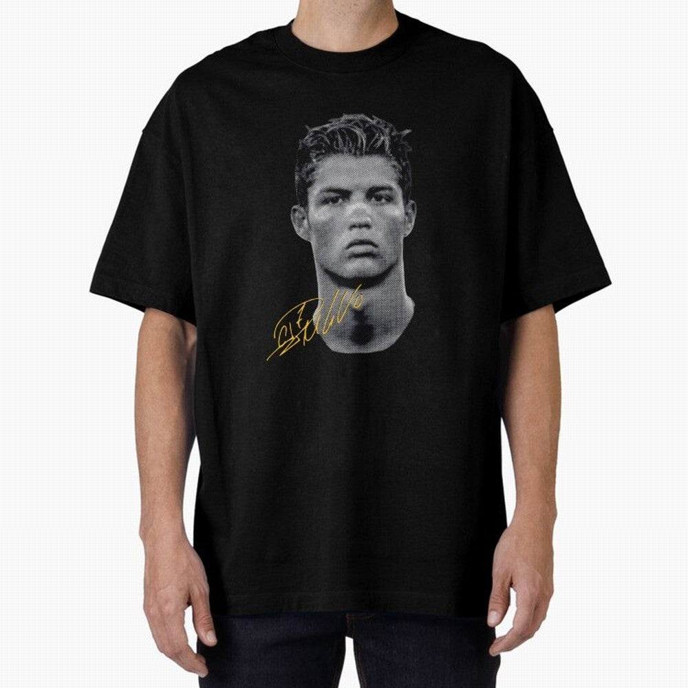 Vintage Cristiano Ronaldo Oversized T-Shirt Cheer through Every Moment of FIFA World Cup 2026 Group Stage with Messi and Cristiano Ronaldo, Argentina Energy, Goal Celebration Energy, Supporter Heritage, Football Icons and Worldwide Tournament Joy;