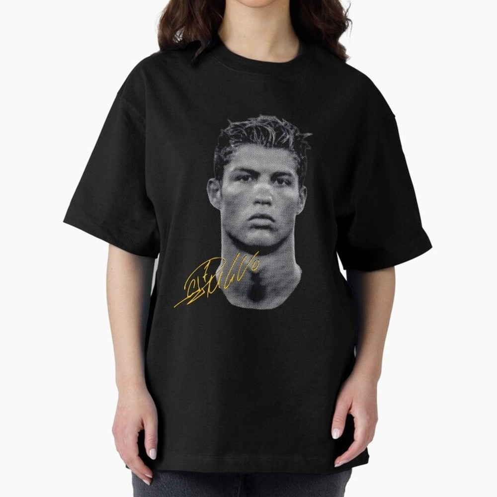 Vintage Cristiano Ronaldo Oversized T-Shirt Cheer through Every Moment of FIFA World Cup 2026 Group Stage with Messi and Cristiano Ronaldo, Argentina Energy, Goal Celebration Energy, Supporter Heritage, Football Icons and Worldwide Tournament Joy;