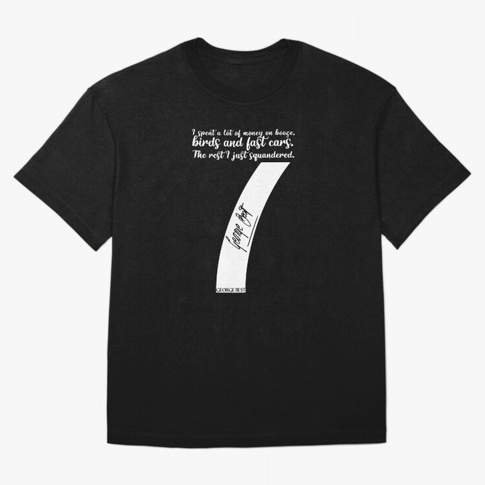 Legend of The Red George Best Number Seven Oversized T-Shirt Celebrate the Stars of FIFA World Cup 2026 Spirit, Connected to Brazil, Mbappe and Neymar, Football Festival Excitement, Trophy Ambitions, Country Rivalries and Star Player Buzz; Created