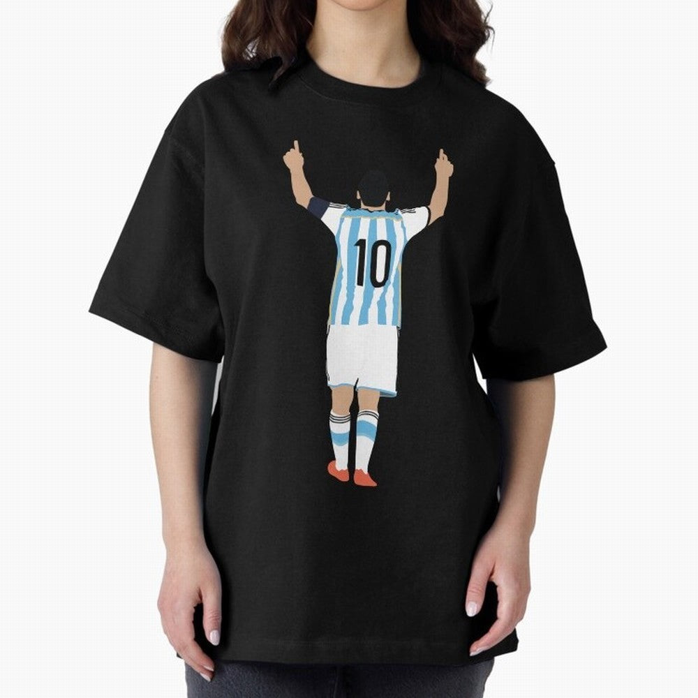 Lionel Messi, #m30 Oversized T-Shirt Fuel the Hype around FIFA World Cup 2026 USA Canada Mexico Connected to CR7 and Messi, Germany Energy, Worldwide Fan Energy, Dramatic Goals, Stadium Lights and Championship Celebrations; Perfect for Fans,