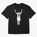 Lionel Messi, #m30 Oversized T-Shirt Fuel the Hype around FIFA World Cup 2026 USA Canada Mexico Connected to CR7 and Messi, Germany Energy, Worldwide Fan Energy, Dramatic Goals, Stadium Lights and Championship Celebrations; Perfect for Fans,