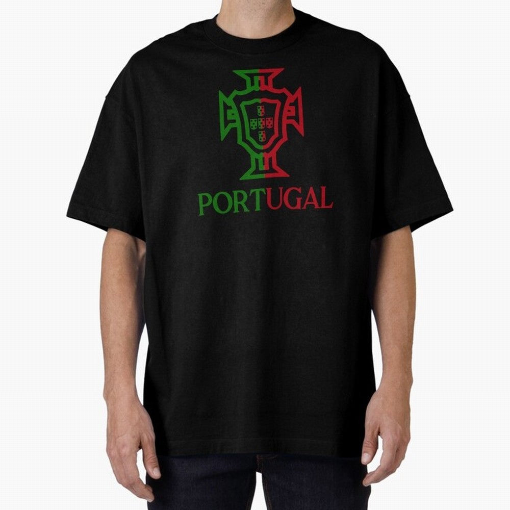 Portugal Tuga Oversized T-Shirt Share the Excitement of FIFA World Cup 2026 Group Stage Built around Haaland and Mbappe, Argentina and Brazil Energy, Soccer Culture, Superstar Moments, National Team Dreams and Competitive Fire; Built for Supporters