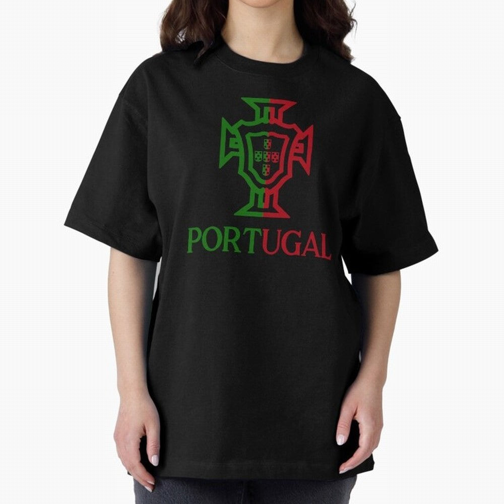 Portugal Tuga Oversized T-Shirt Share the Excitement of FIFA World Cup 2026 Group Stage Built around Haaland and Mbappe, Argentina and Brazil Energy, Soccer Culture, Superstar Moments, National Team Dreams and Competitive Fire; Built for Supporters