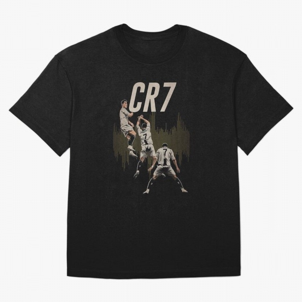 Illustration Ronaldo Design Oversized T-Shirt Fuel the Hype around the FIFA World Cup 2026 Group Stage Journey through Cristiano Ronaldo Highlights, Germany Pride, Supporter Pride, Iconic Celebrations, Legendary Names and Global Match Day Energy;