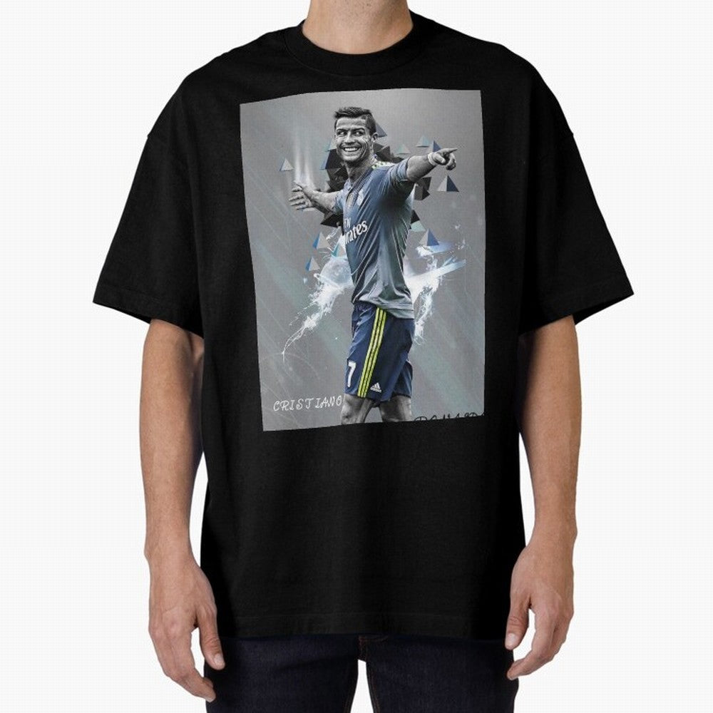 cristiano ronaldo Oversized T-Shirt Discover FIFA World Cup 2026 USA Canada Mexico for Fans of Neymar and Portugal, Spain and Germany, Bringing Classic Soccer Heritage, Championship Pressure, Fan Loyalty and International Pride; Great for