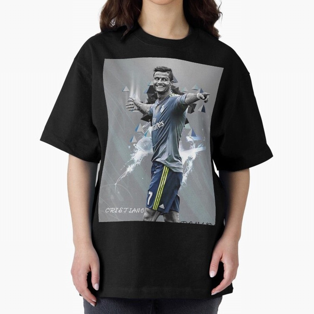cristiano ronaldo Oversized T-Shirt Discover FIFA World Cup 2026 USA Canada Mexico for Fans of Neymar and Portugal, Spain and Germany, Bringing Classic Soccer Heritage, Championship Pressure, Fan Loyalty and International Pride; Great for
