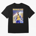 Ronaldo Al-Nassr Football Club - Oversized T-Shirt Showcase FIFA World Cup 2026 Driven by CR7 and Messi, England and Germany Energy, Stadium Chants, National Pride, Trophy Dreams and Unforgettable Football Memories; Perfect for Fans, Collectors,