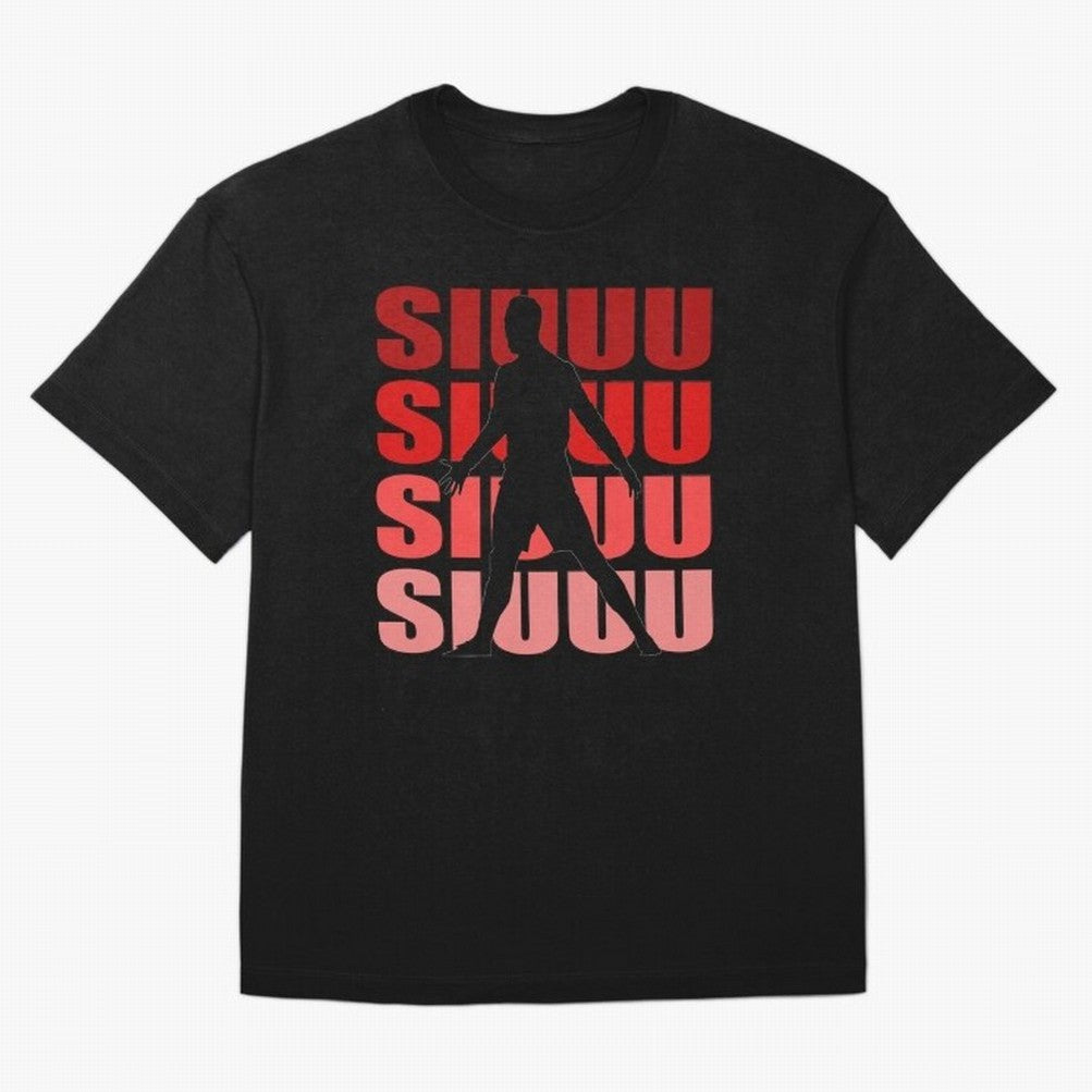cristiano ronaldo siuuu Oversized T-Shirt Feel the Heartbeat of Match Day Hype around FIFA World Cup 2026 USA Canada Mexico, Messi, CR7 and Mbappe, France, Vintage Soccer Flavor, Modern Football Stars, National Flags and Final Night Emotion; Built