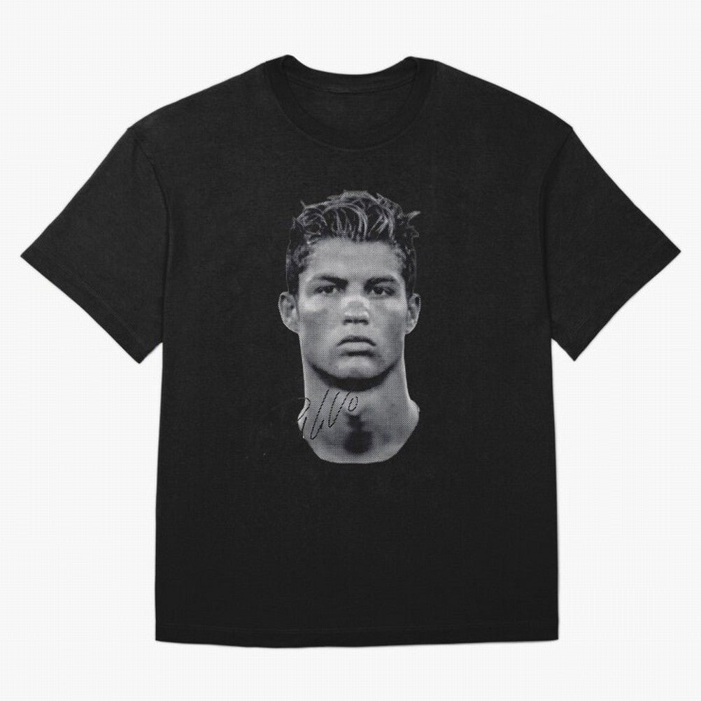 Cristiano Ronaldo Vintage Tshirt Oversized T-Shirt Show Passion for the Stars of FIFA World Cup 2026 USA Canada Mexico Spirit, Connected to Brazil, Neymar, Haaland and Cristiano Ronaldo, Football History, Final Match Energy, Crowd Noise and Once in