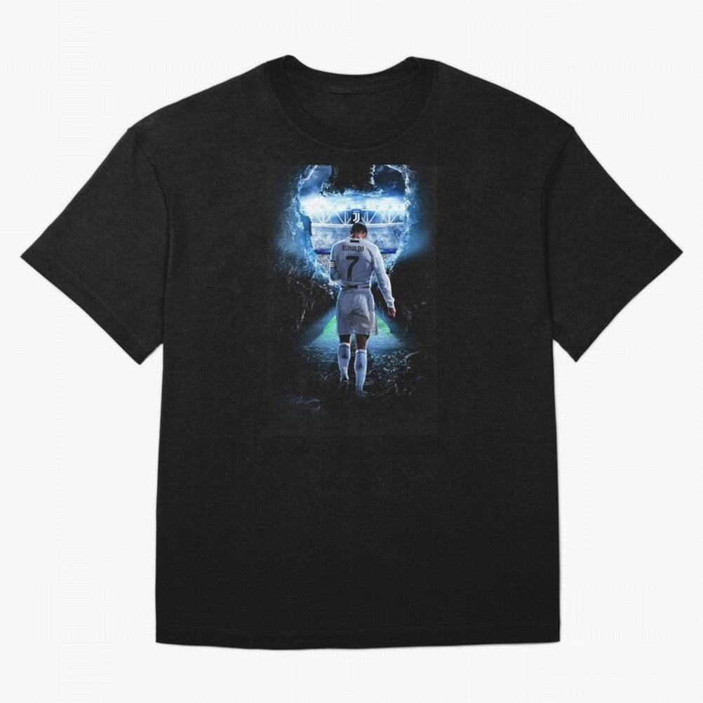 Football player Oversized T-Shirt Support Your Favorite Stars during FIFA World Cup 2026 for Fans of Neymar, Haaland and Cristiano Ronaldo and Spain and Netherlands, Bringing Classic Soccer Heritage, Championship Pressure, Fan Loyalty and