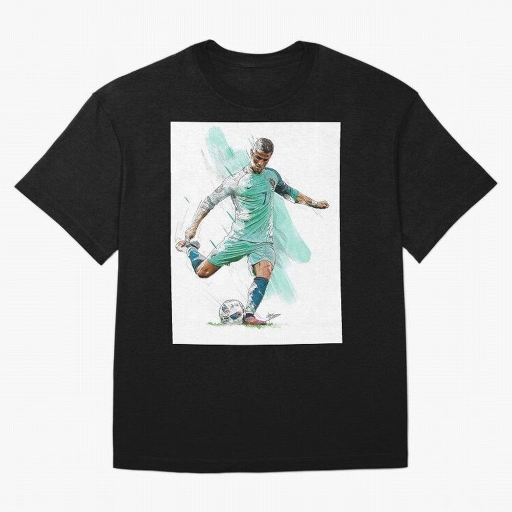 Cristiano ronaldo 7 Oversized T-Shirt Bring Supporter Culture to Global Football Passion for FIFA World Cup 2026 USA Canada Mexico, with Messi, CR7 and Mbappe, Brazil, Portugal and Argentina, Soccer Culture, Superstar Moments, National Team Dreams