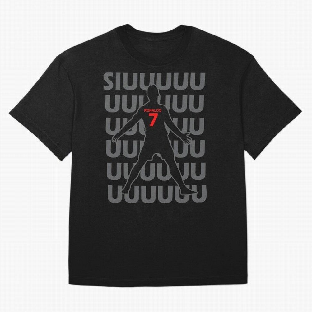 Siuuuuuu Cristiano Ronaldo Kids T-Shirt Oversized T-Shirt Celebrate Soccer Greatness during Match Day Hype around FIFA World Cup 2026 USA Canada Mexico, Cristiano Ronaldo, Haaland and CR7, Brazil, Worldwide Fan Energy, Dramatic Goals, Stadium