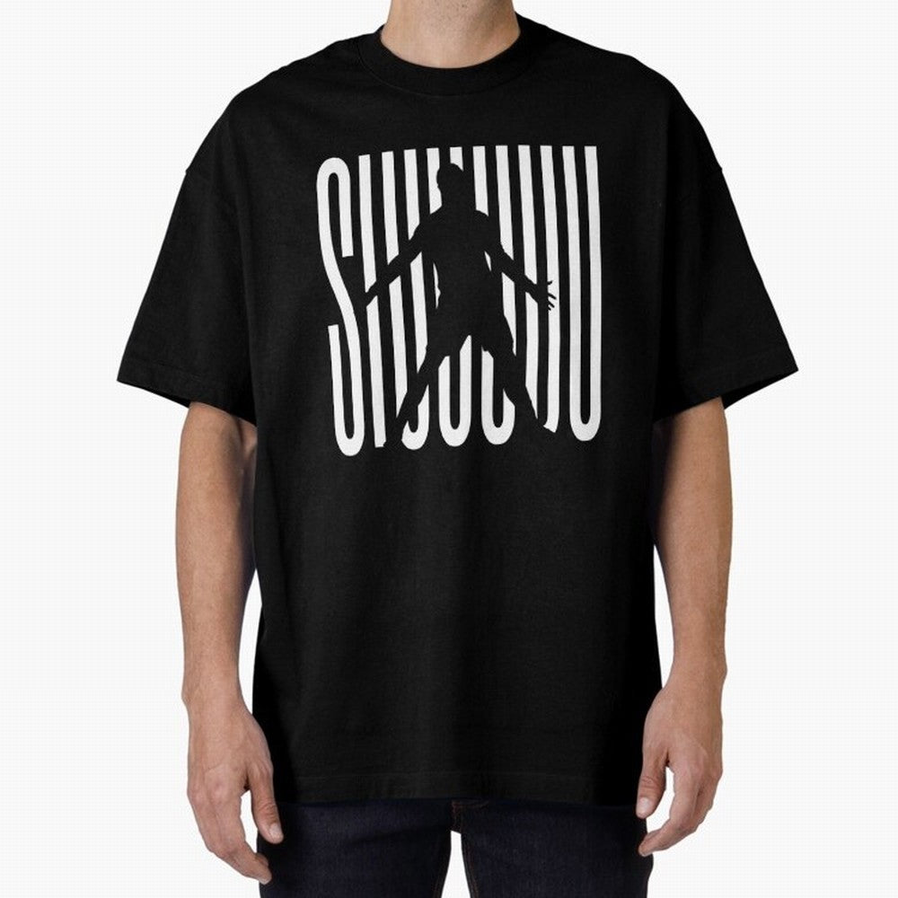 Siuuu CR7, cristiano ronaldo funny Oversized T-Shirt Celebrate Golden Goal Energy in Match Day Hype around FIFA World Cup 2026, CR7, Argentina and Brazil, Worldwide Fan Energy, Dramatic Goals, Stadium Lights and Championship Celebrations; Ideal for