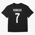 Ronaldo Oversized T-Shirt Follow Every Goal of FIFA World Cup 2026 Group Stage for Fans of Cristiano Ronaldo and Argentina, Bringing Football History, Final Match Energy, Crowd Noise and Once in a Lifetime Moments; Created for Match Day Parties,