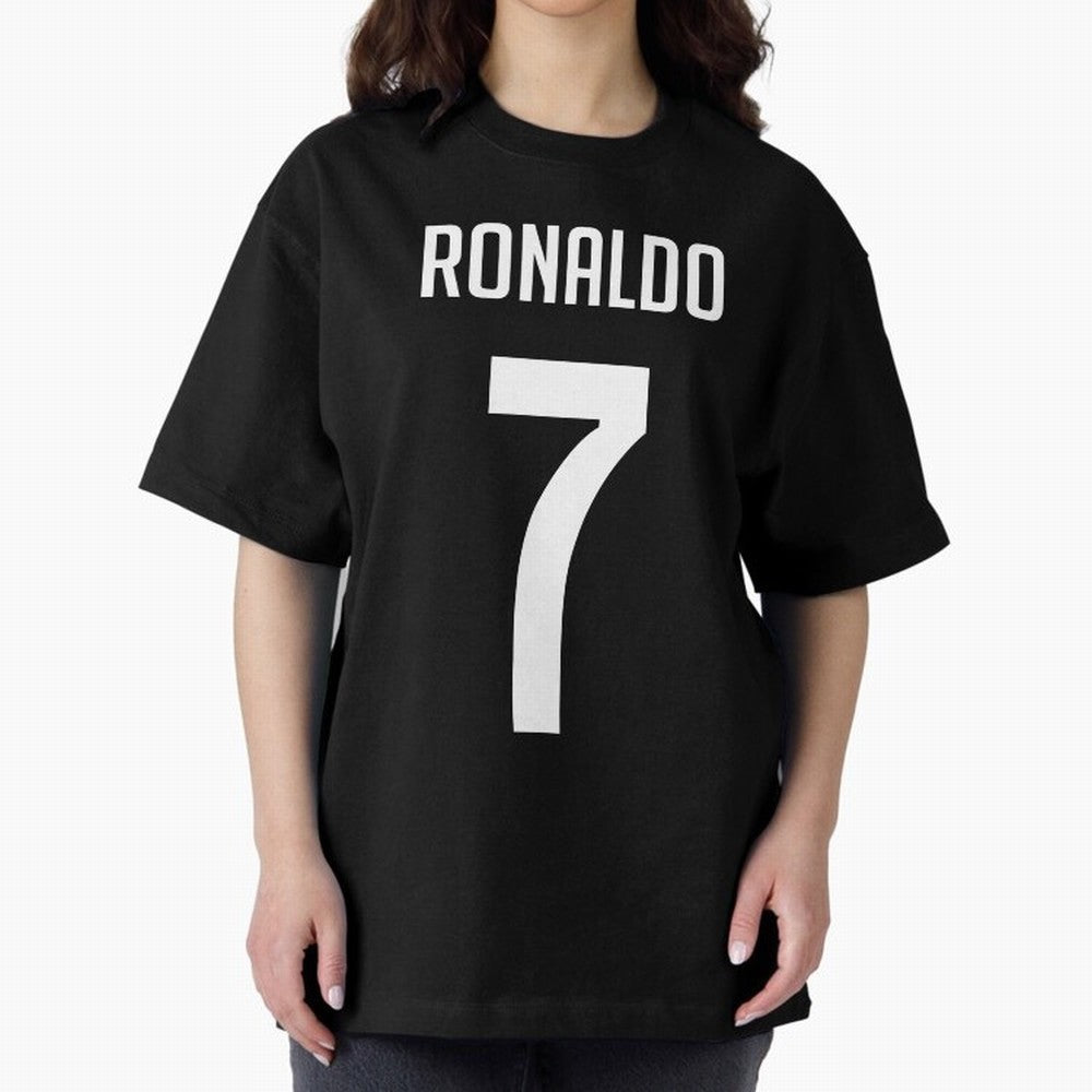 Ronaldo Oversized T-Shirt Follow Every Goal of FIFA World Cup 2026 Group Stage for Fans of Cristiano Ronaldo and Argentina, Bringing Football History, Final Match Energy, Crowd Noise and Once in a Lifetime Moments; Created for Match Day Parties,