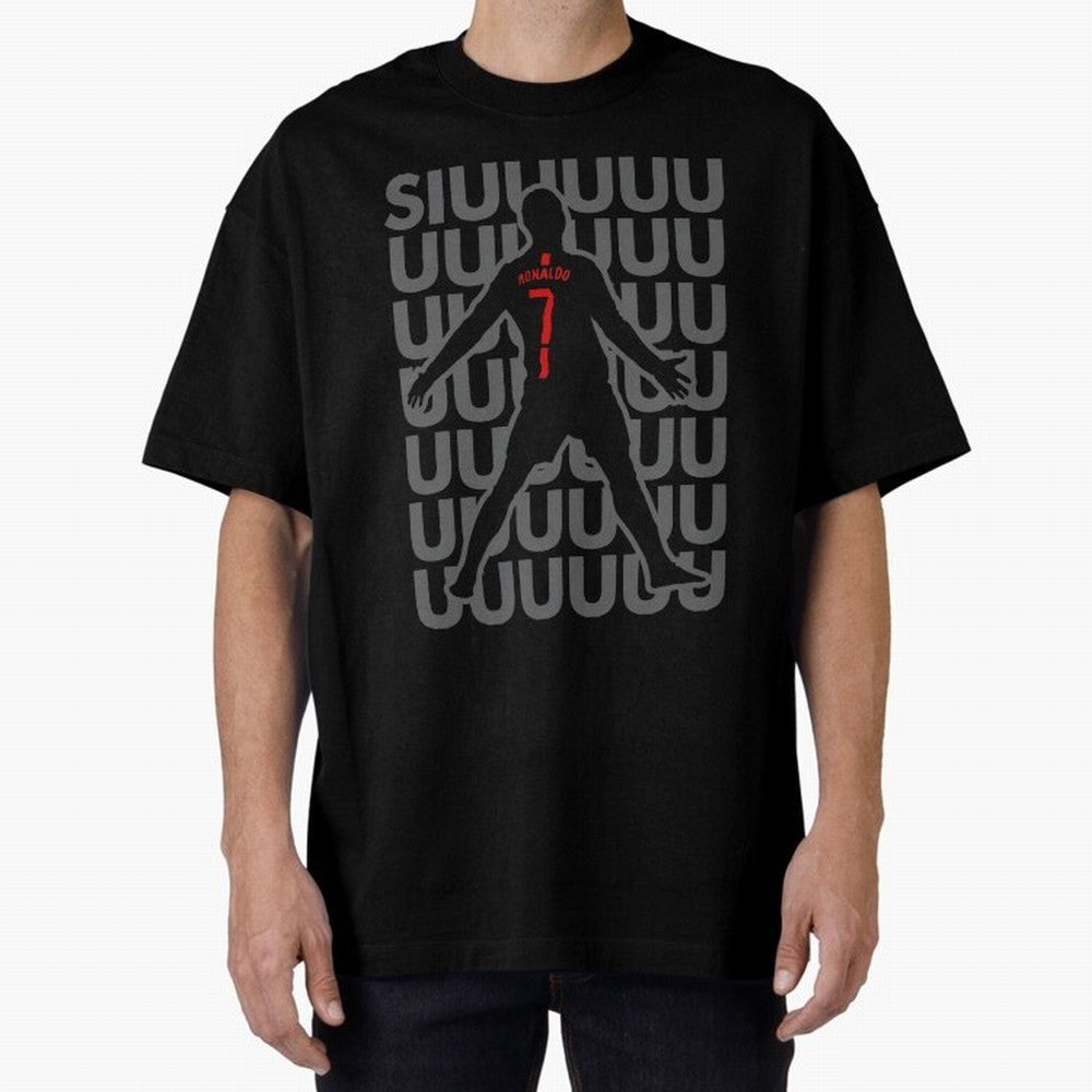 Cristiano Ronaldo 7 Classic Oversized T-Shirt Bring Home the FIFA World Cup 2026 Journey through Mbappe Highlights, Germany Pride, Retro Football Energy, Iconic Rivalries, Trophy Chase Drama and Stadium Atmosphere; Perfect for Fans, Collectors,