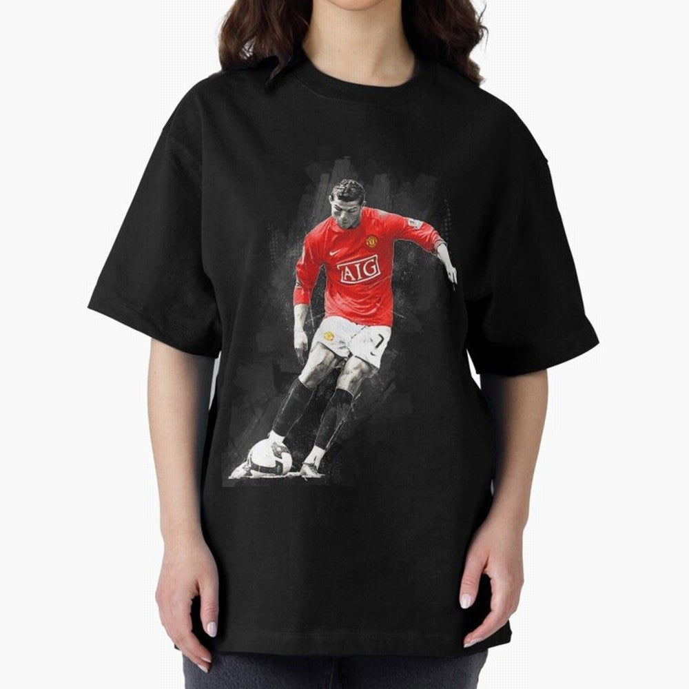 Cristiano Ronaldo Cristiano Ronaldo Oversized T-Shirt Join FIFA World Cup 2026 Made for Haaland, England Energy, Football Festival Excitement, Trophy Ambitions, Country Rivalries and Star Player Buzz; Perfect for People Who Love Argentina, Brazil,