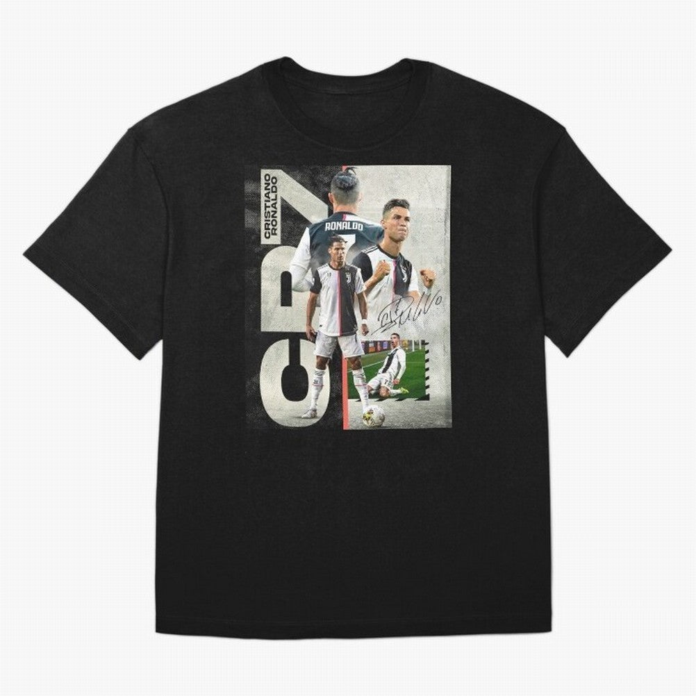 Cristiano Ronaldo Goals in Juventus special design ,Ronaldo Gift Idea, Ronaldo Footballer , Football Oversized T-Shirt Make Your Look Match Match Day Hype around FIFA World Cup 2026 Group Stage, Cristiano Ronaldo, Brazil, Portugal and Argentina,