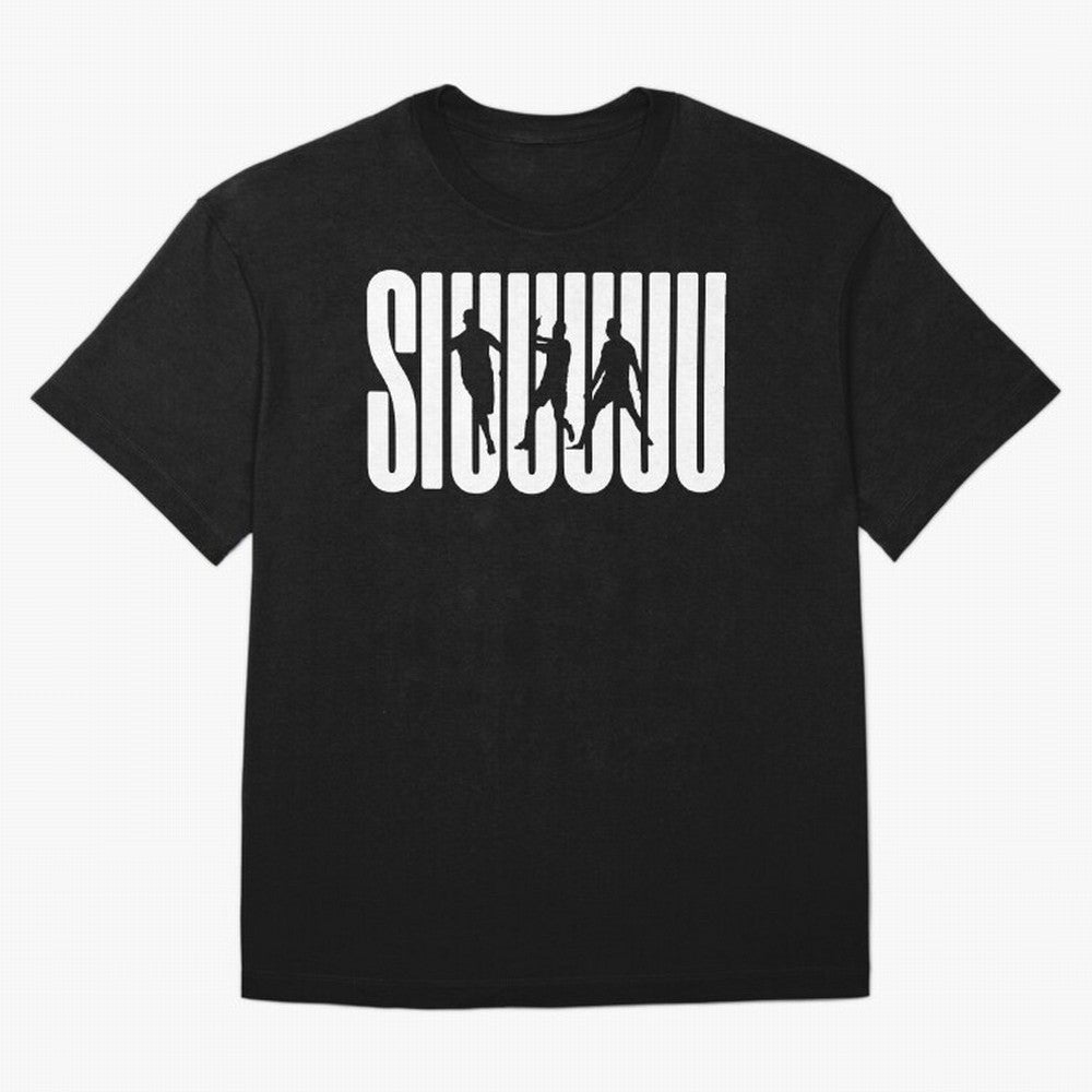 Siuuu Cristiano ronaldo CR7 funny Oversized T-Shirt Back Your Heroes with FIFA World Cup 2026 Inspired by Neymar, France and Portugal Energy, Retro Football Energy, Iconic Rivalries, Trophy Chase Drama and Stadium Atmosphere; Perfect for Supporters