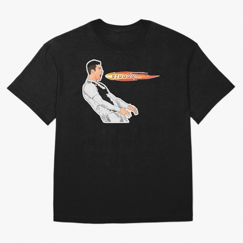 Siuuu Cristiano ronaldo funny Oversized T-Shirt Carry the Dream of Match Day Hype around FIFA World Cup 2026 USA Canada Mexico, Haaland, Spain and Netherlands, Vintage Soccer Flavor, Modern Football Stars, National Flags and Final Night Emotion;
