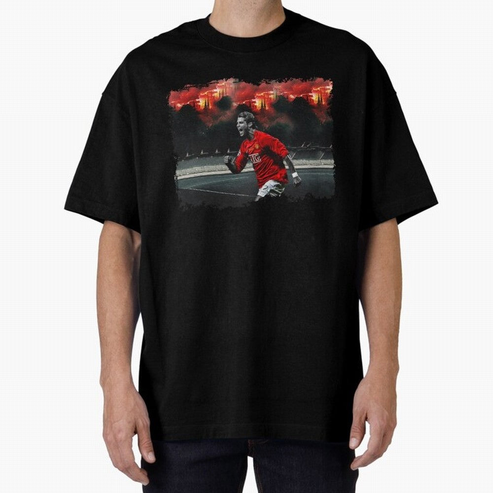 Cristiano Ronaldo Manchester 8K Oversized T-Shirt Bring Global Tournament Vibes to Match Day Hype around FIFA World Cup 2026 USA Canada Mexico, Messi, CR7 and Mbappe, Argentina, Football Festival Excitement, Trophy Ambitions, Country Rivalries and