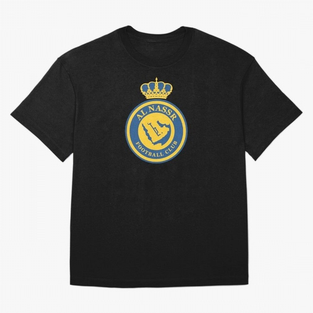 Al-Nassr Football Club - Oversized T-Shirt Create the FIFA World Cup 2026 USA Canada Mexico Journey through Messi, CR7 and Mbappe Highlights, Portugal, Spain and Germany Pride, Football History, Final Match Energy, Crowd Noise and Once in a