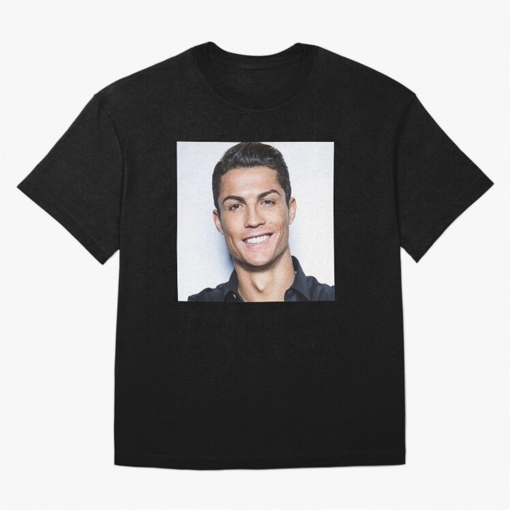 Cristiano Ronaldo Poster Oversized T-Shirt Bring a Vintage Feel to FIFA World Cup 2026 Group Stage for Fans of Messi, CR7 and Mbappe and Argentina and Brazil, Bringing Champion Mindset, Group Stage Buzz, Knockout Tension and Passionate Fan Culture;