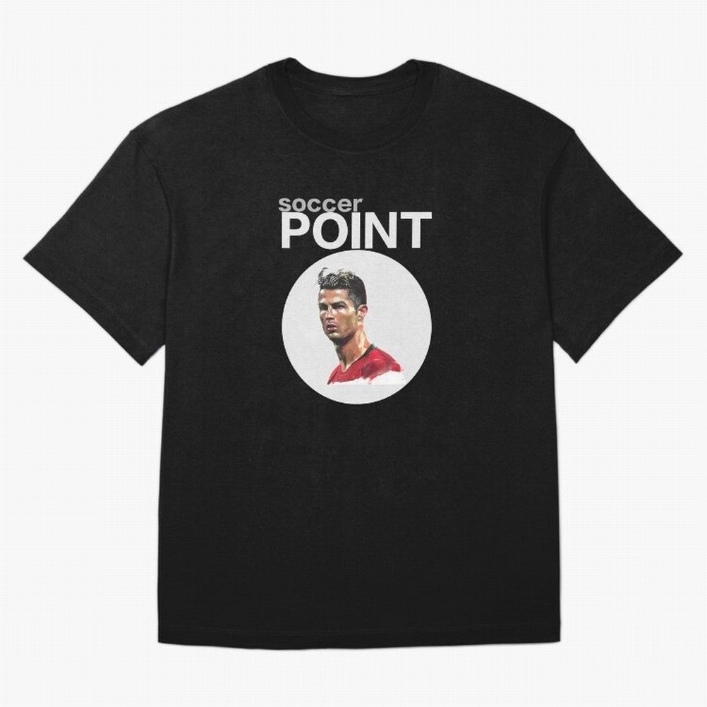 soccer POINT Oversized T-Shirt Capture Stadium Memories from Match Day Hype around FIFA World Cup 2026, Neymar, Brazil, Worldwide Fan Energy, Dramatic Goals, Stadium Lights and Championship Celebrations; Perfect for Supporters Who Want Bold