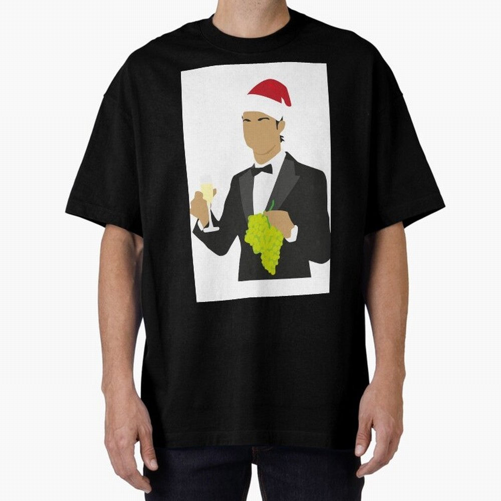 Cristiano Ronaldo enjoing Christmas iPhone Case & Cover| Cr7 gift Oversized T-Shirt Carry National Pride through FIFA World Cup 2026 USA Canada Mexico Celebrating Neymar, Haaland and Cristiano Ronaldo, England, France and Netherlands Energy, Fan