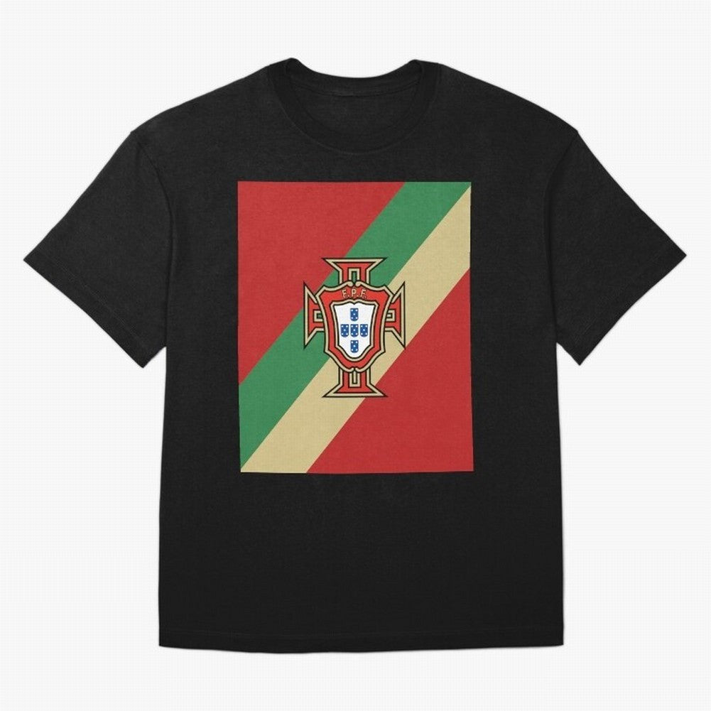 Portugal | 2026 World Cup Fan Apparel Oversized T-Shirt Bring Supporter Culture to FIFA World Cup 2026 Group Stage Spirit, Built around France and Portugal, Mbappe and Neymar, Worldwide Fan Energy, Dramatic Goals, Stadium Lights and Championship