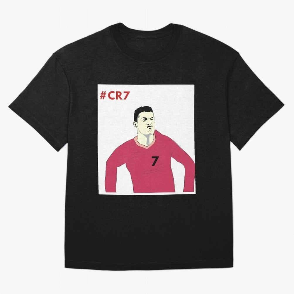 Cristiano ronaldo Oversized T-Shirt Stand with the FIFA World Cup 2026 USA Canada Mexico Journey through CR7 and Messi Highlights, Portugal Pride, Soccer Culture, Superstar Moments, National Team Dreams and Competitive Fire; Great for Watch