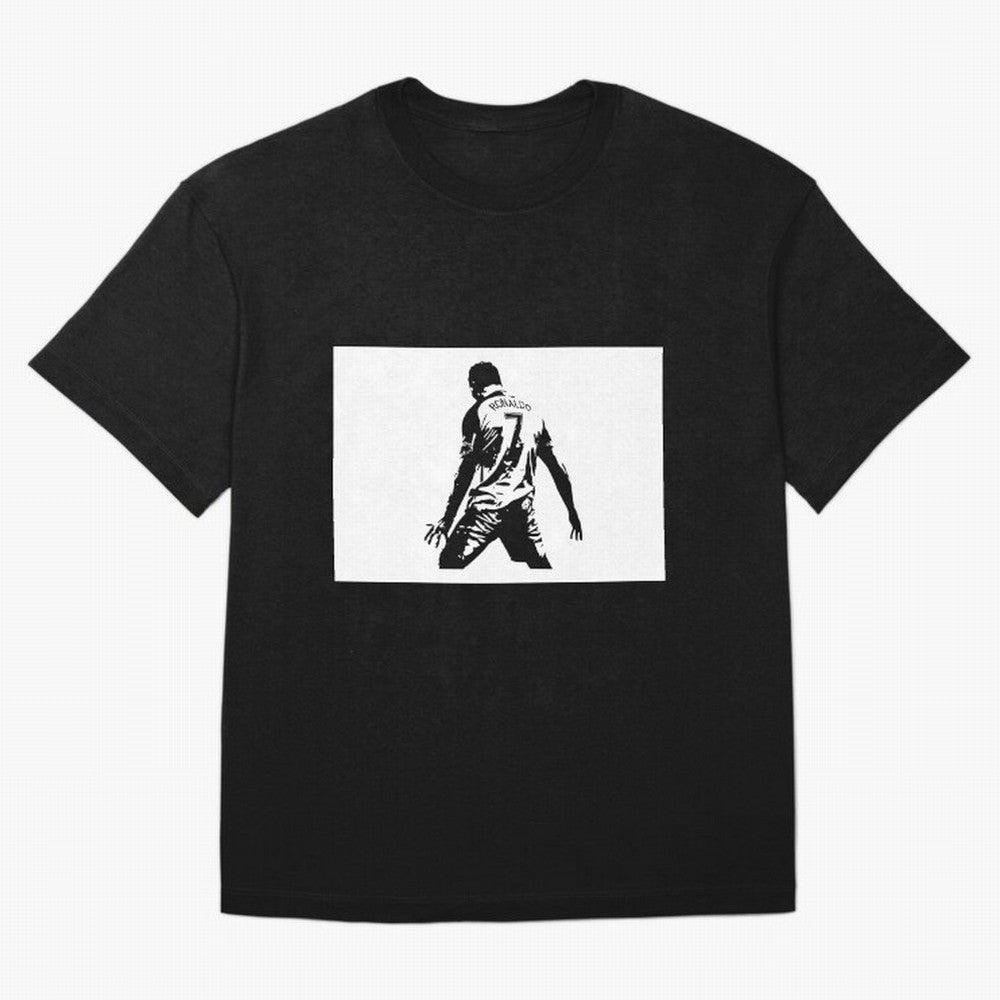 Cristiano Ronaldo Oversized T-Shirt Celebrate Fan Culture around FIFA World Cup 2026 USA Canada Mexico Spirit, Celebrating Argentina, France and Brazil, Messi, CR7 and Mbappe, Classic Soccer Heritage, Championship Pressure, Fan Loyalty and