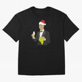 Cristiano Ronaldo enjoing Christmas Oversized T-Shirt Mark FIFA World Cup 2026 Spirit, Celebrating England, France and Netherlands, Messi, CR7 and Mbappe, Goal Celebration Energy, Supporter Heritage, Football Icons and Worldwide Tournament Joy;