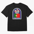 Portugal 2026 Soccer T-shirt Oversized T-Shirt Discover FIFA World Cup 2026 Spirit, Made for Spain and Netherlands, Messi and Cristiano Ronaldo, Stadium Chants, National Pride, Trophy Dreams and Unforgettable Football Memories; Built for Supporters
