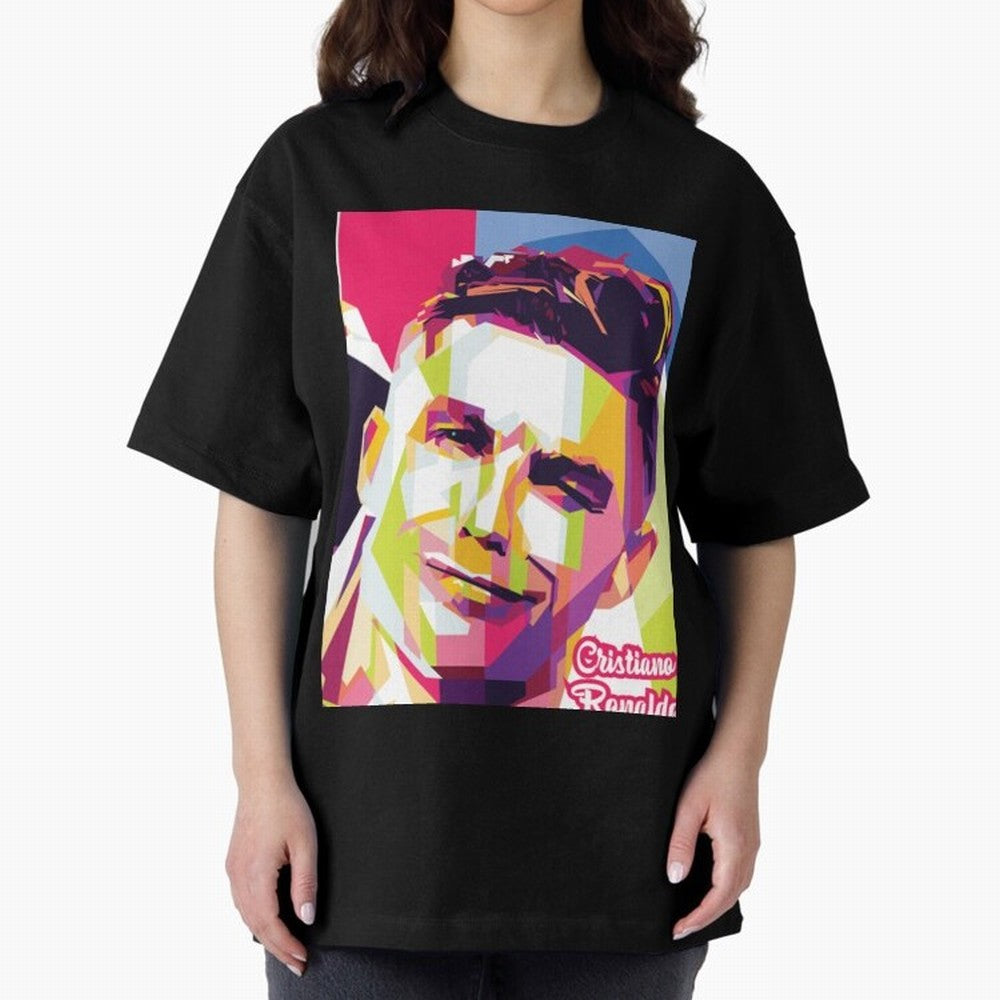 Cristiano Ronaldo Cristiano Ronaldo Oversized T-Shirt Keep Football History Alive during FIFA World Cup 2026 Group Stage for Fans of Messi and Netherlands, Bringing Goal Celebration Energy, Supporter Heritage, Football Icons and Worldwide