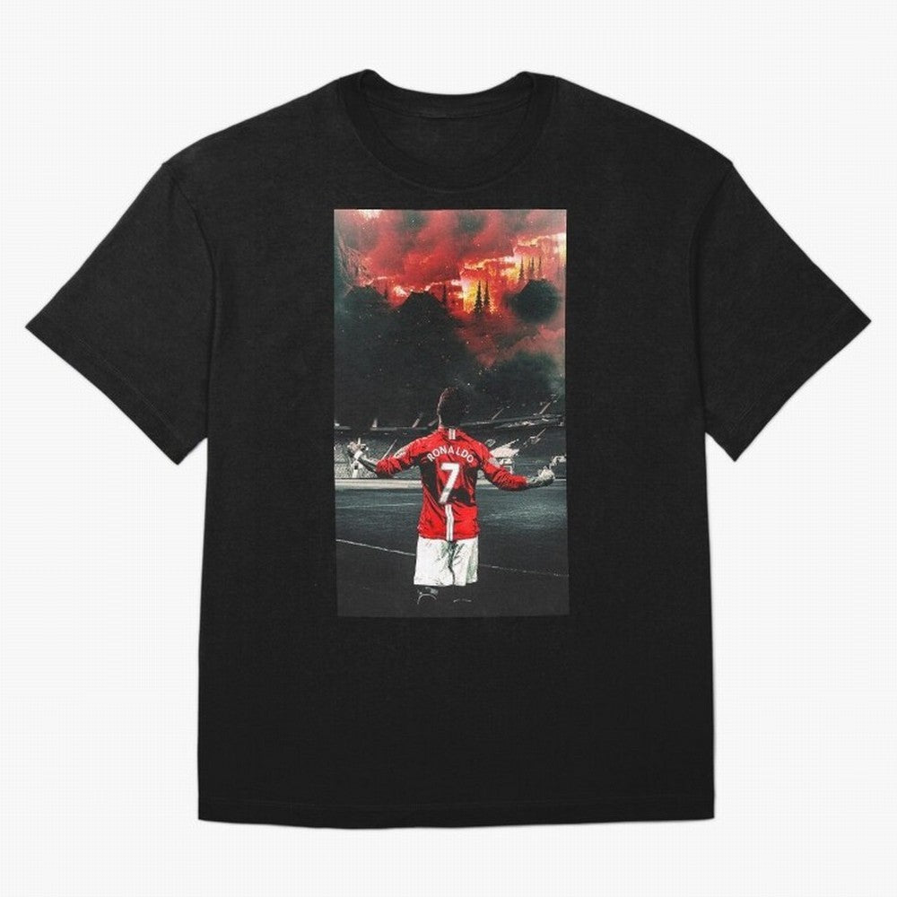 cristiano ronaldo manchester Oversized T-Shirt Cheer for FIFA World Cup 2026 Group Stage Spirit, with England, Cristiano Ronaldo, Stadium Memories, Football Loyalty, International Chants and Championship Tradition; Great for Watch Parties, Sports