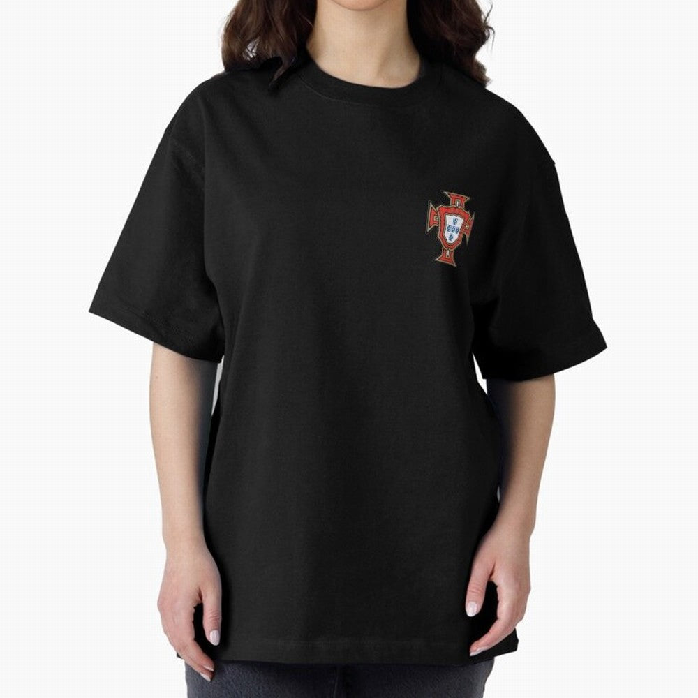 Portugal National Team - Oversized T-Shirt Support Iconic Players in Match Day Hype around FIFA World Cup 2026 Group Stage, Haaland and Mbappe, Argentina and Brazil, Stadium Memories, Football Loyalty, International Chants and Championship