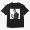 Cristiano Ronaldo art illustration. Cristiano Ronaldo sketch art Oversized T-Shirt Keep the Match Day Mood of Match Day Hype around FIFA World Cup 2026 Group Stage, Mbappe, Portugal, Championship Spirit, Famous Goals, Roaring Crowds and