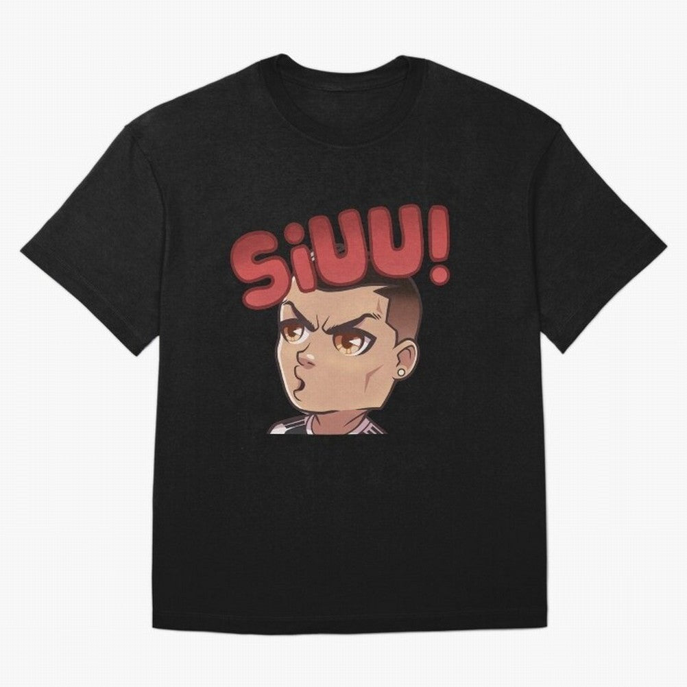 Cristiano Ronaldo Siuuu Oversized T-Shirt Celebrate Unforgettable Nights in Match Day Hype around FIFA World Cup 2026 USA Canada Mexico, Mbappe, Spain, Match Day Excitement, Supporter Culture, Golden Goals and Global Football Passion; Ideal for