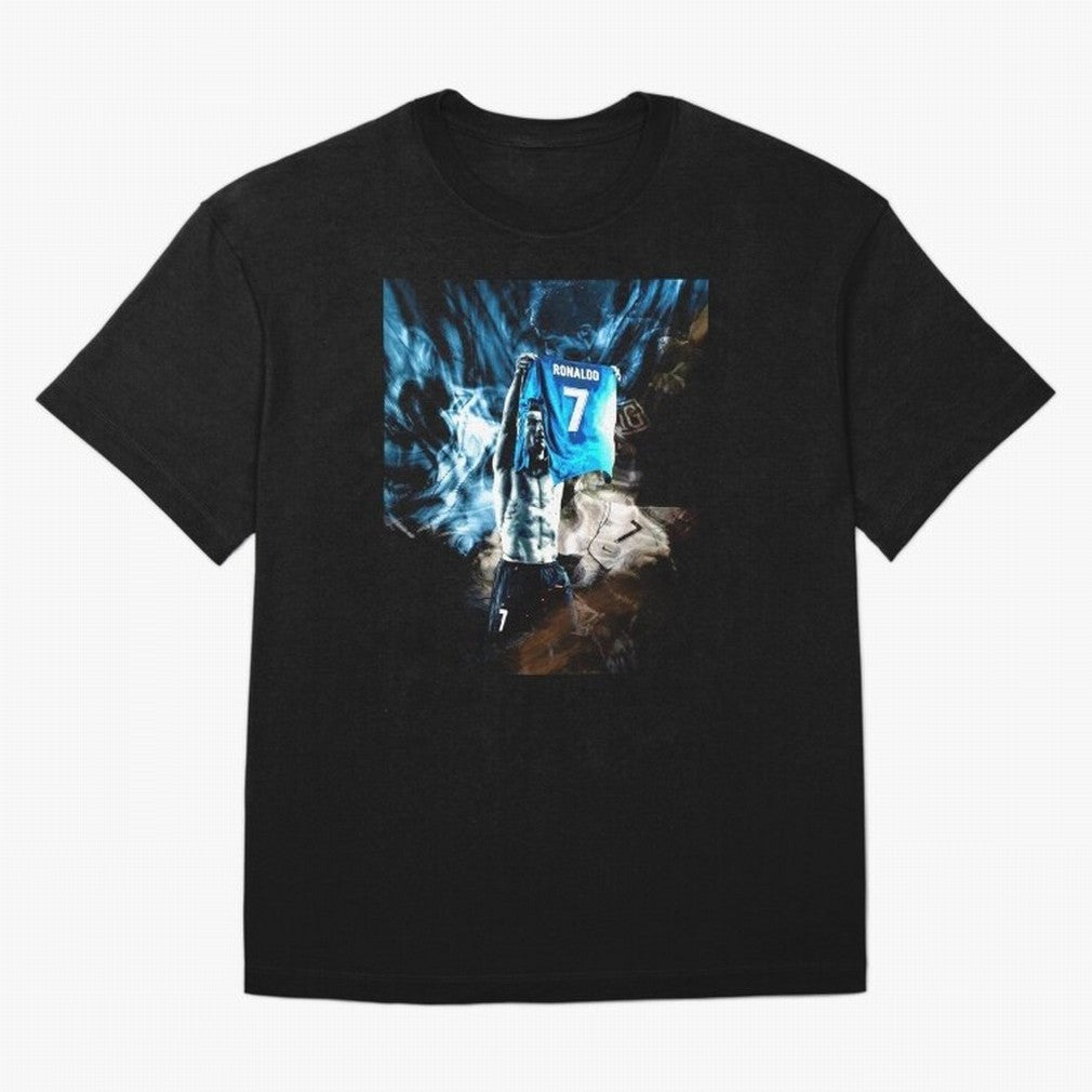 Cristiano Ronaldo Graphic Oversized T-Shirt Stand Out with Spirit from FIFA World Cup 2026 Group Stage for Fans of CR7 and Messi and Netherlands, Bringing Supporter Pride, Iconic Celebrations, Legendary Names and Global Match Day Energy; Made for