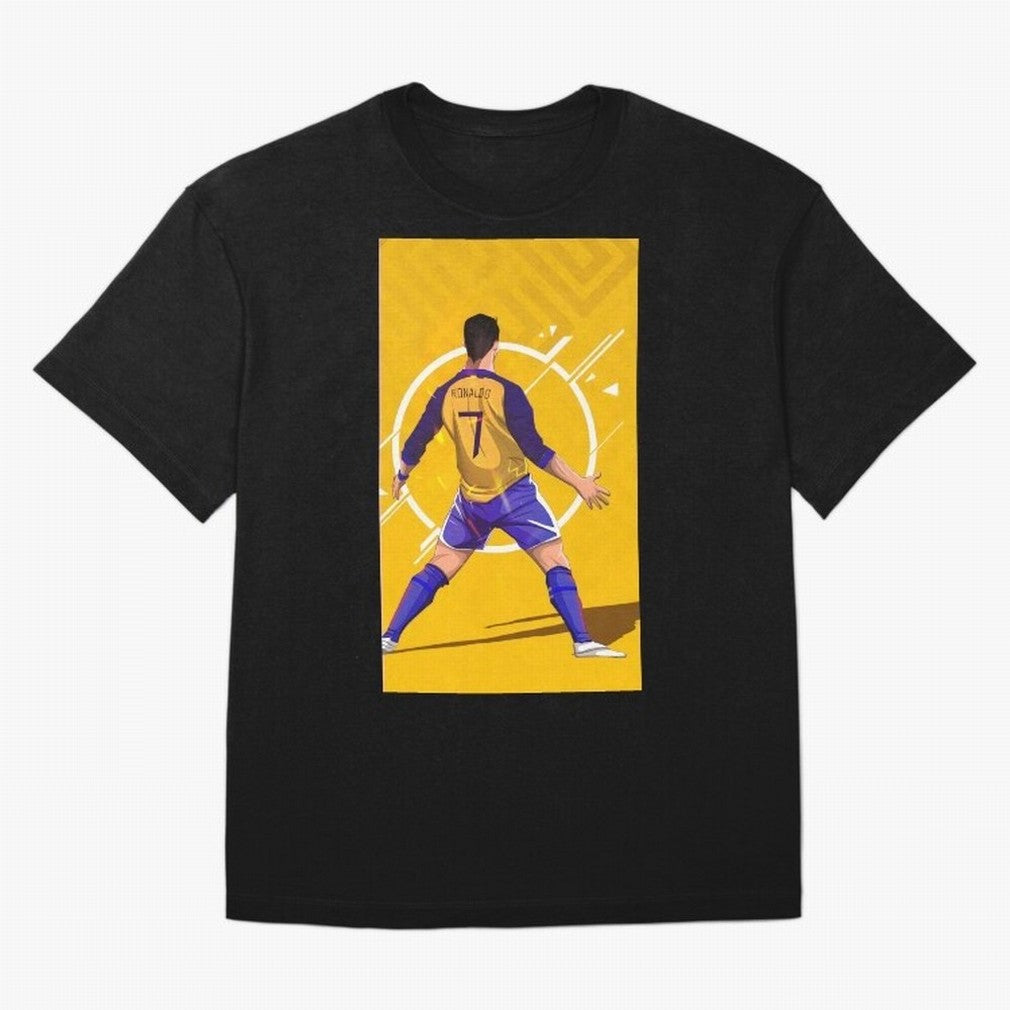 Cristiano Ronaldo Oversized T-Shirt Feel the Roar of Match Day Hype around FIFA World Cup 2026, Neymar, Haaland and Cristiano Ronaldo, Netherlands, Retro Football Energy, Iconic Rivalries, Trophy Chase Drama and Stadium Atmosphere; Made for Die