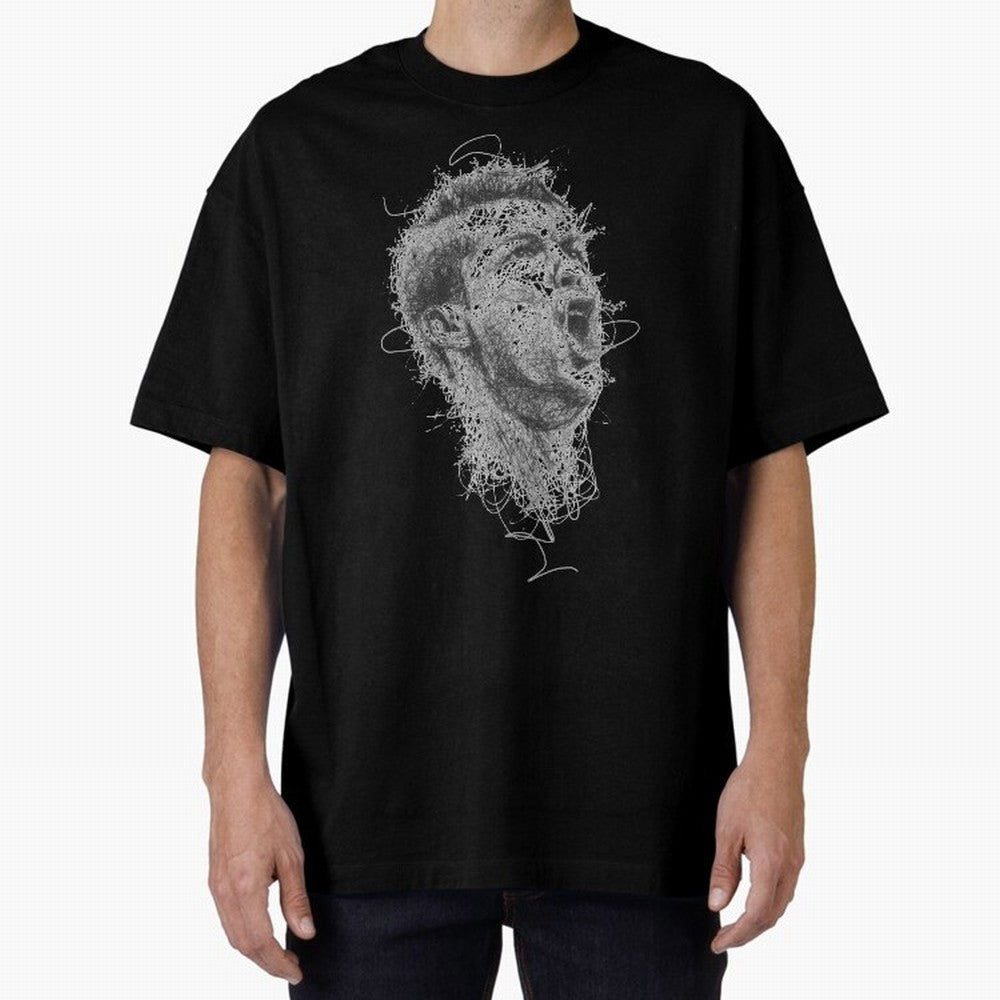 Painting Ronaldo Art Oversized T-Shirt Make Game Day About FIFA World Cup 2026 Group Stage for Fans of Haaland and Argentina and Brazil, Bringing Soccer Culture, Superstar Moments, National Team Dreams and Competitive Fire; Ideal for Football Dads,