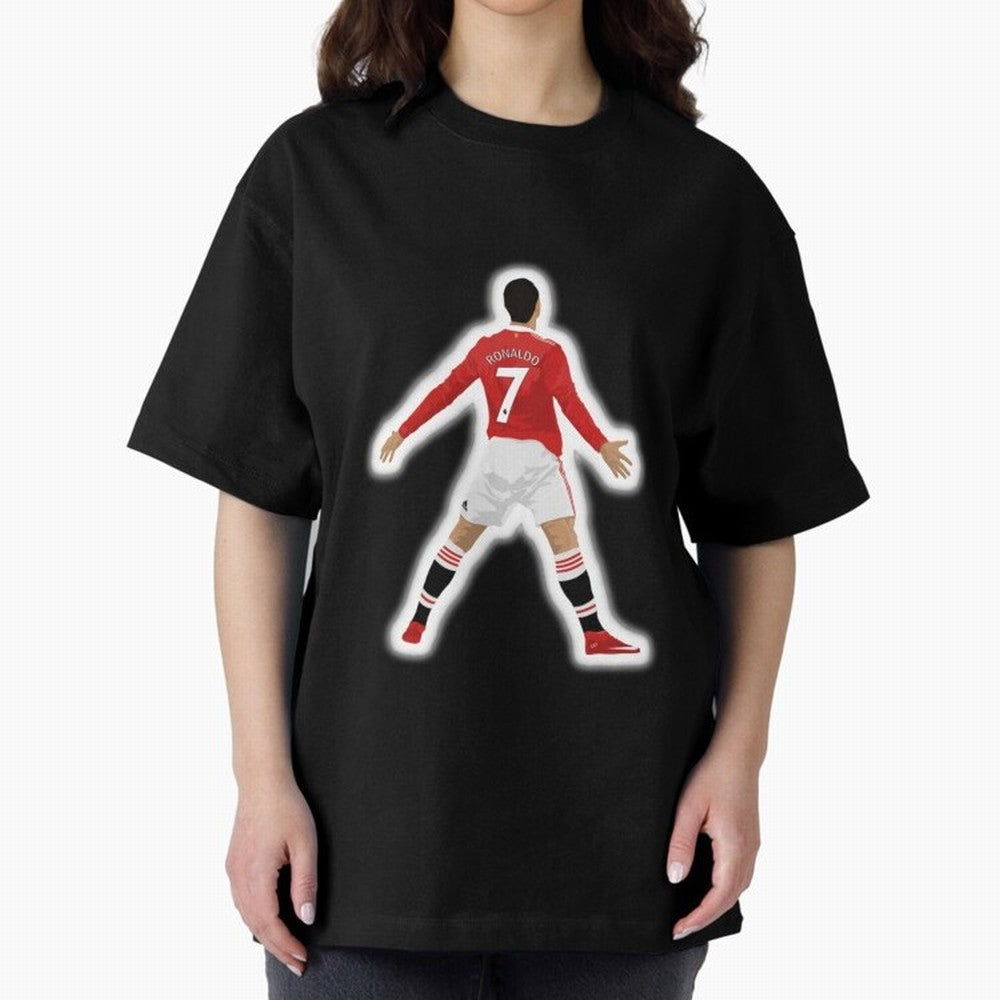 Art Cristiano Ronaldo Oversized T-Shirt Step into Global Football Passion for FIFA World Cup 2026 USA Canada Mexico, Filled with Neymar, Haaland and Cristiano Ronaldo, Netherlands, Match Day Excitement, Supporter Culture, Golden Goals and Global