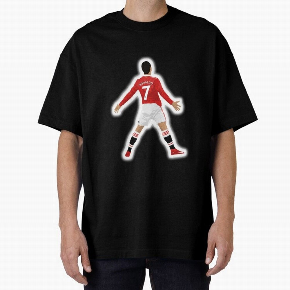 Art Cristiano Ronaldo Oversized T-Shirt Step into Global Football Passion for FIFA World Cup 2026 USA Canada Mexico, Filled with Neymar, Haaland and Cristiano Ronaldo, Netherlands, Match Day Excitement, Supporter Culture, Golden Goals and Global