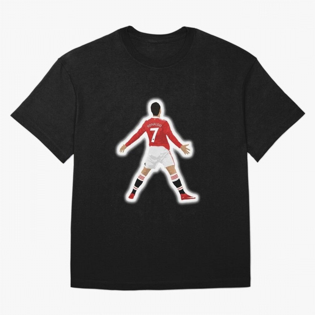 Art Cristiano Ronaldo Oversized T-Shirt Step into Global Football Passion for FIFA World Cup 2026 USA Canada Mexico, Filled with Neymar, Haaland and Cristiano Ronaldo, Netherlands, Match Day Excitement, Supporter Culture, Golden Goals and Global